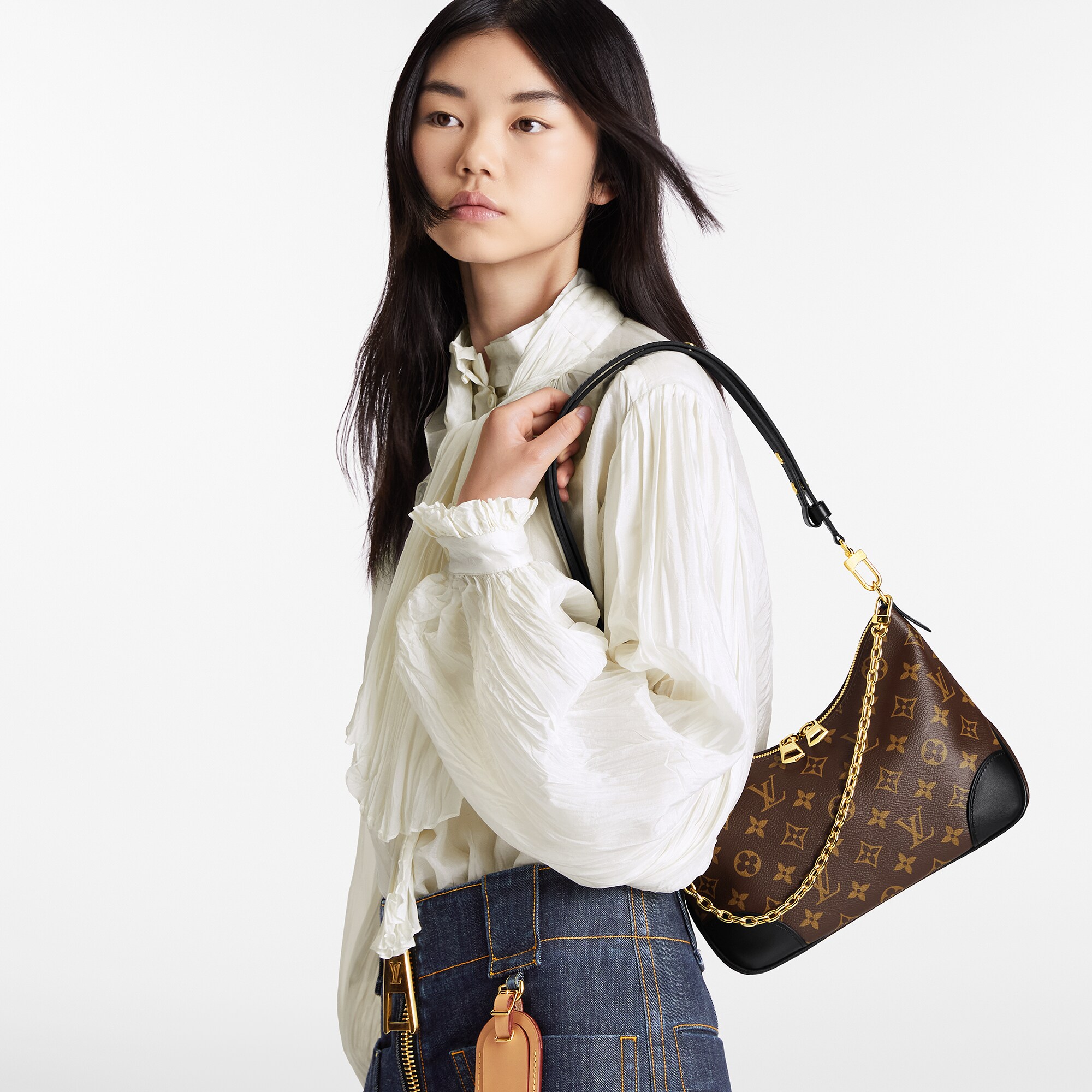 Boulogne Bag - Luxury Monogram Canvas Brown | LOUIS VUITTON